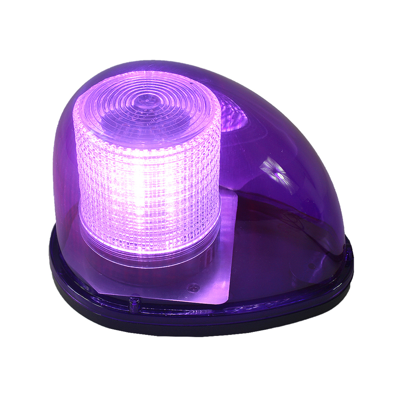 Snail LED Flashing Light Warning Strobe Beacon Light Purple Amber Red 